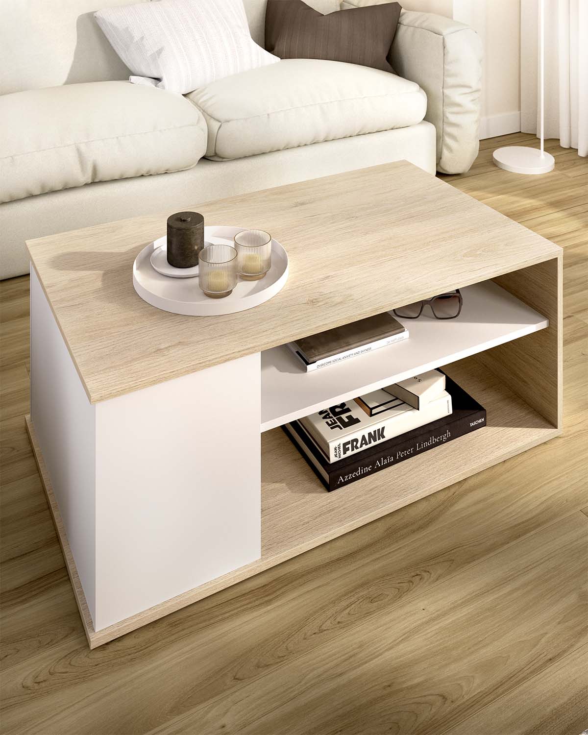 Mesa de centro elevatória Bari