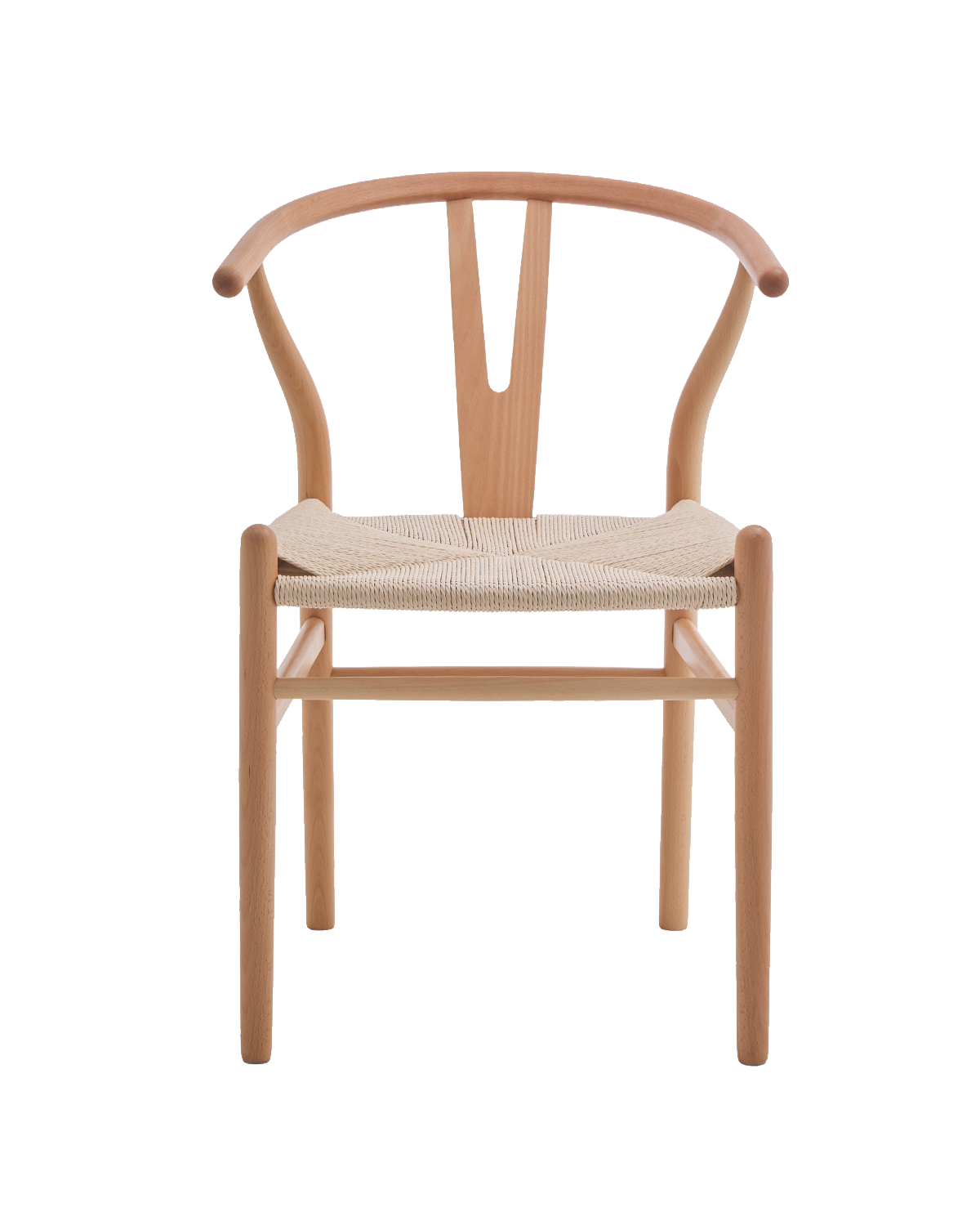 Conjunto de 2 cadeiras de sala de jantar em madeira Lina
