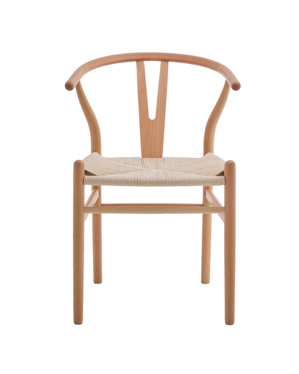 Conjunto de 2 cadeiras de sala de jantar em madeira Lina