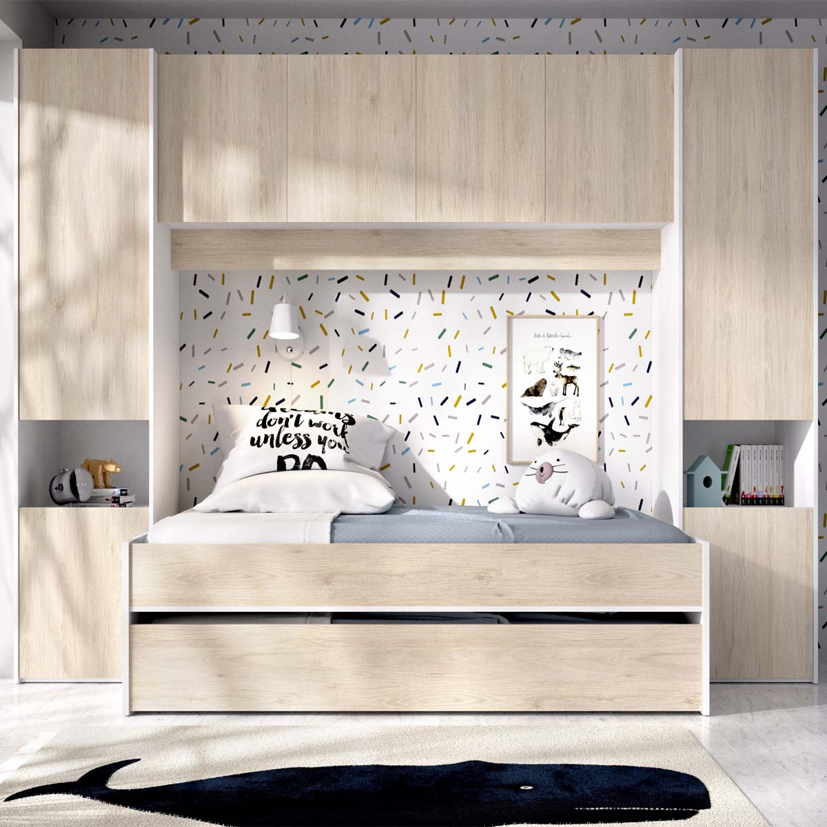 Quarto de ponte juvenil Kwai