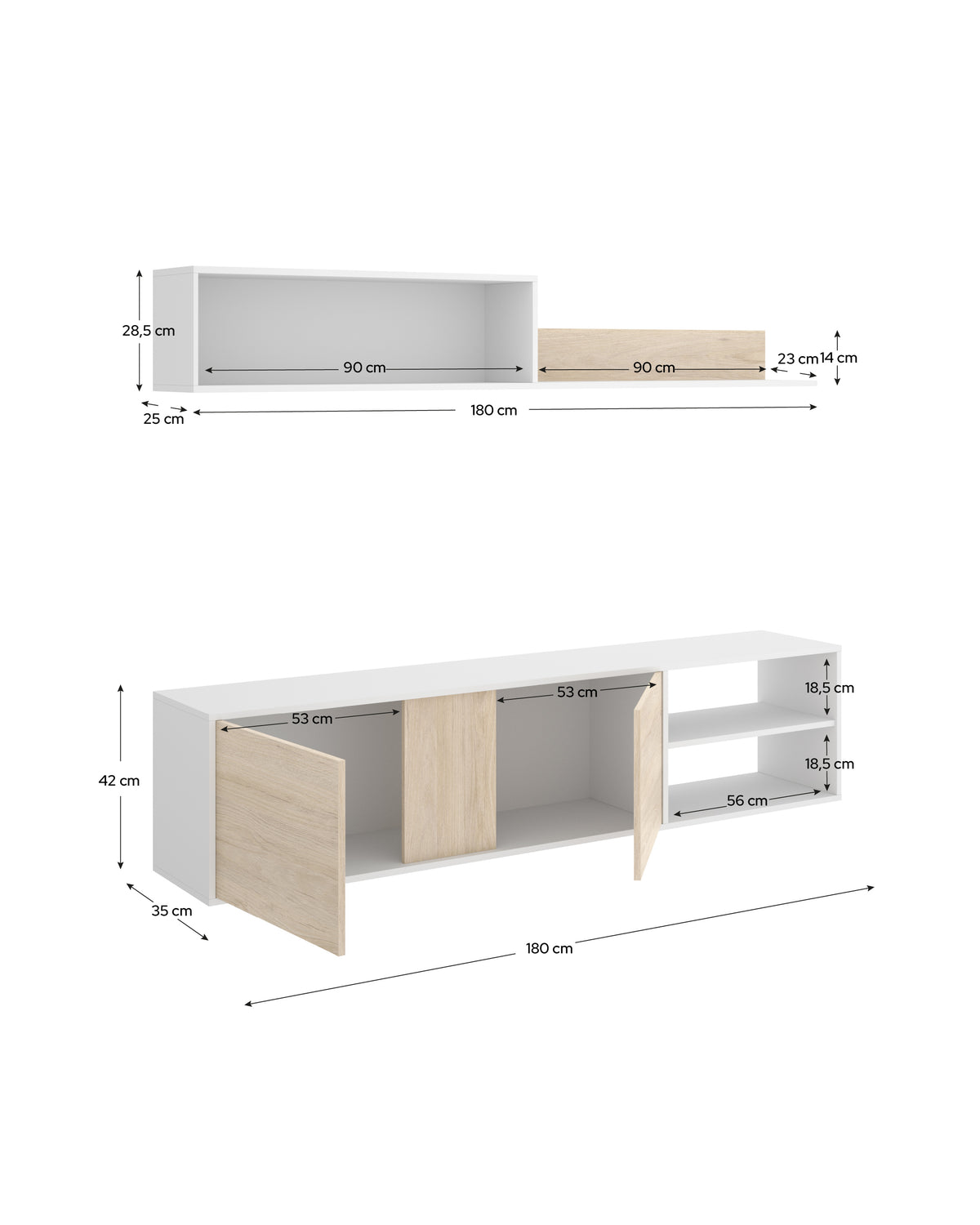 Mueble de salón Varesse