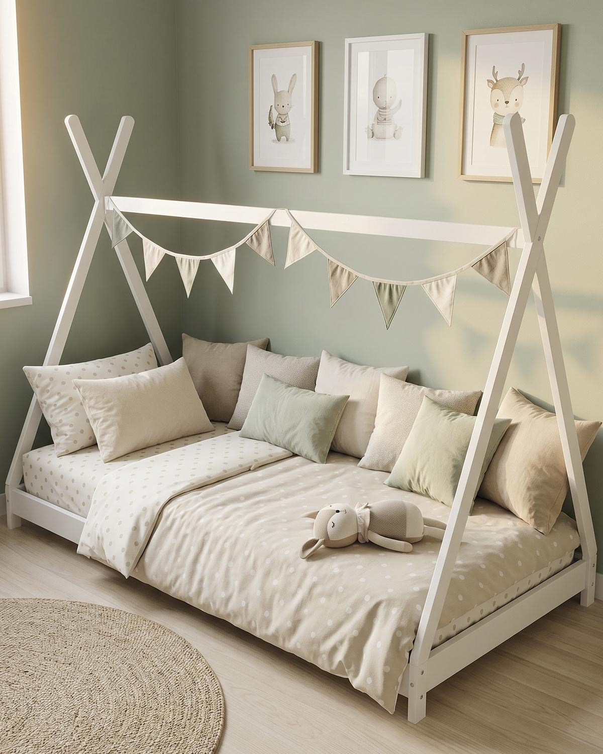 Cama cabana tipi Noa
