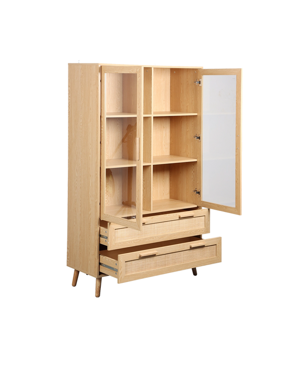 Vitrine de Rattan Clare