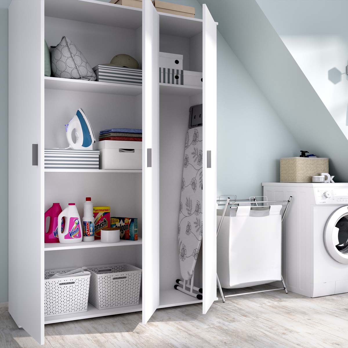 Armário multiusos de portas de batente Fit
