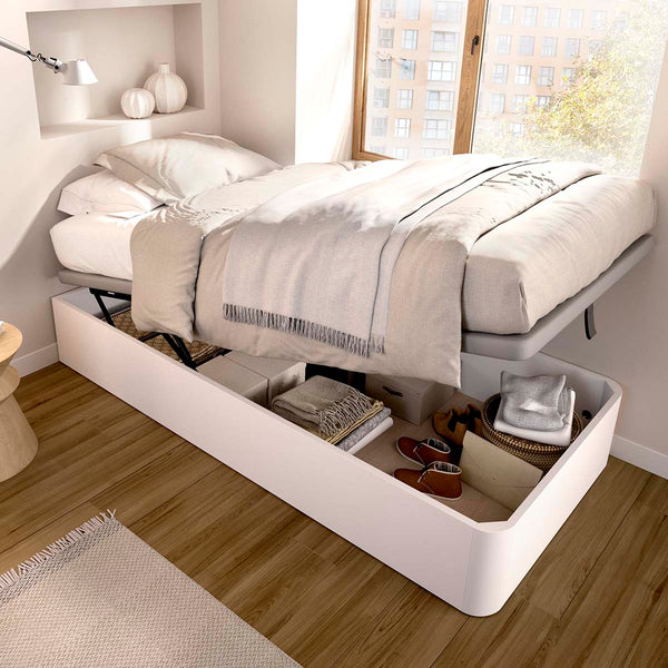 Cama individual rebatível Round