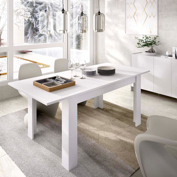 Mesa de refeição retangular extensível Dine