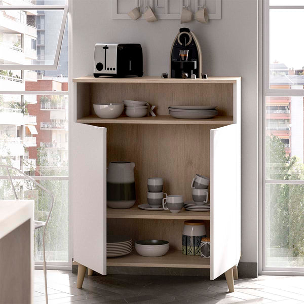 Móvel de apoio de cozinha Wok