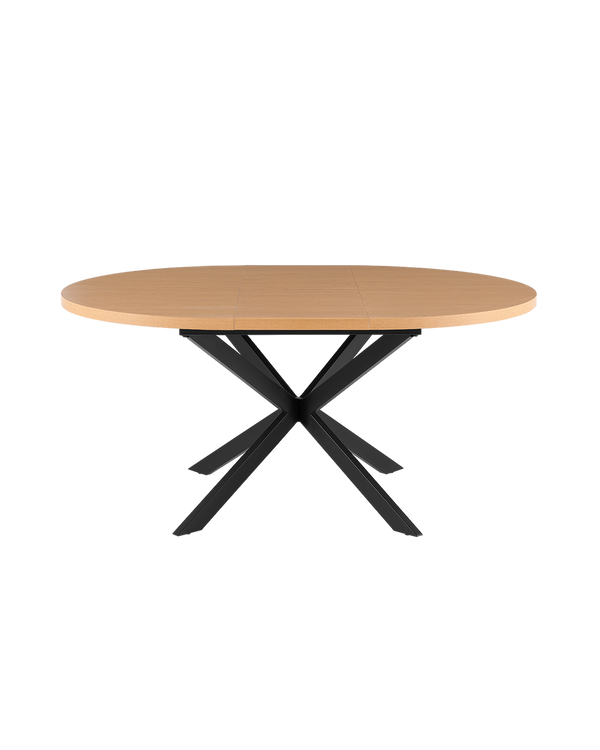 Mesa de jantar redonda extensível Elvia