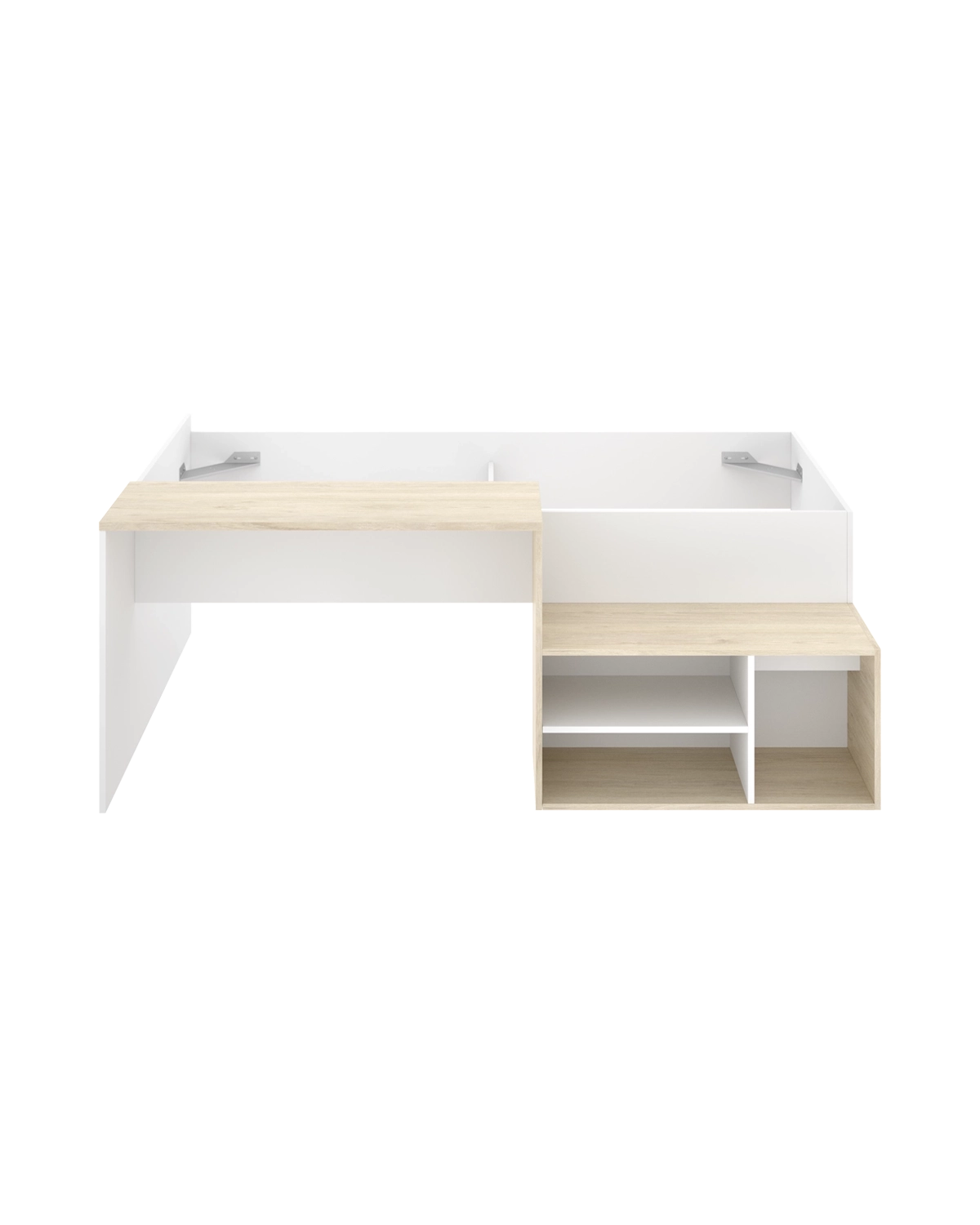 Cama individual com secretária Kric