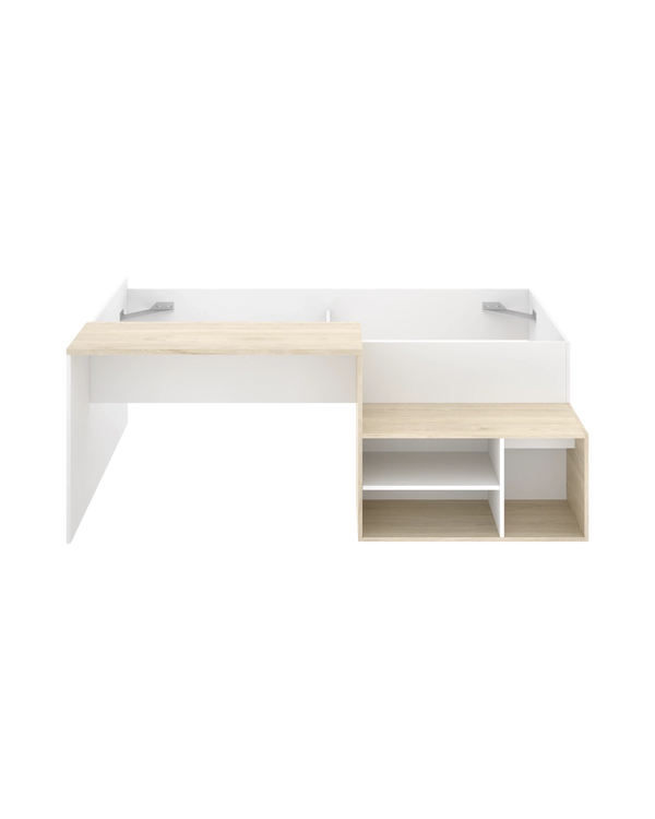 Cama individual com secretária Kric