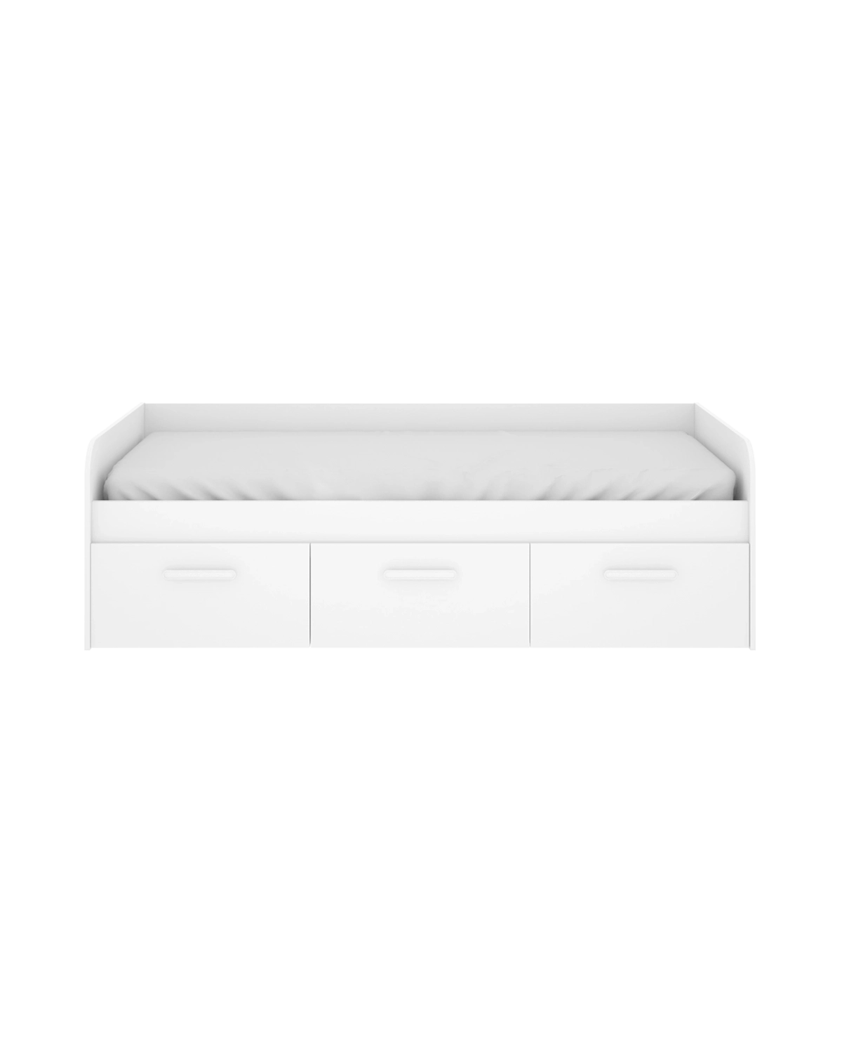 Cama individual com gavetas Mek