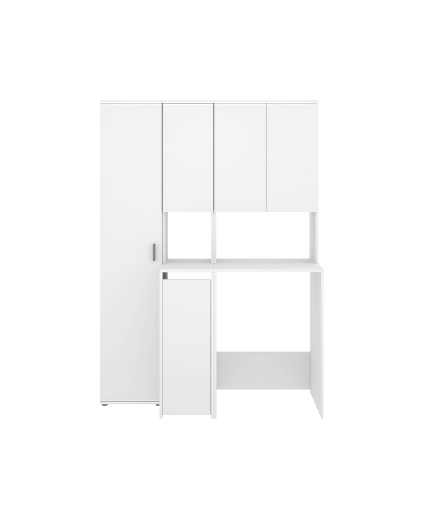 Armario para lavadora con modulo alto y columna multiusos Fit