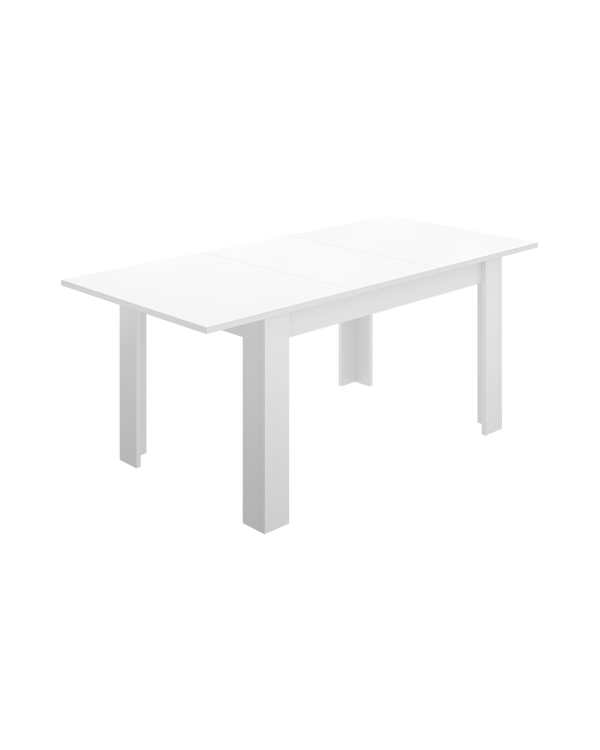 Pack de sala de estar e sala de jantar Ken, em carvalho/branco, com três peças