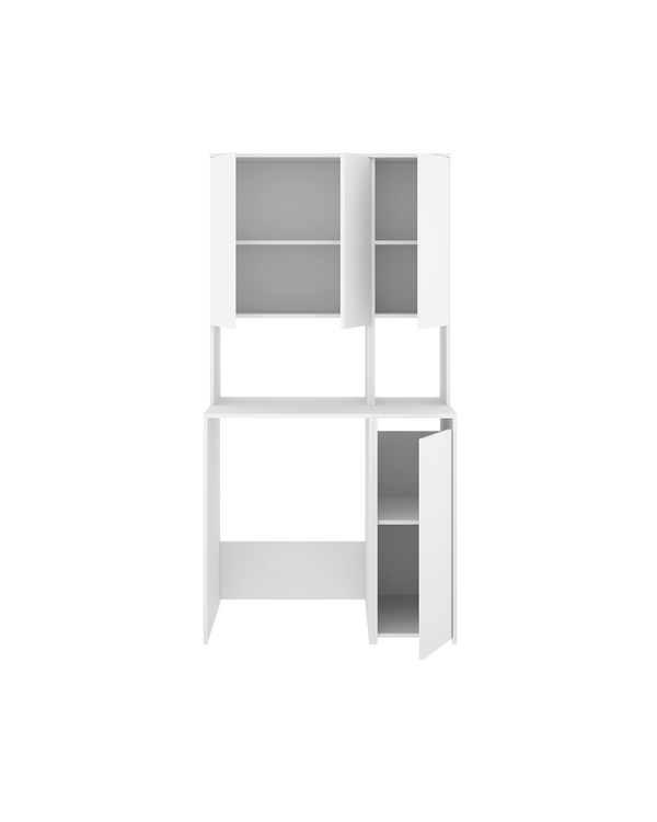 Armario para lavadora con modulo alto y mueble bajo auxiliar Fit