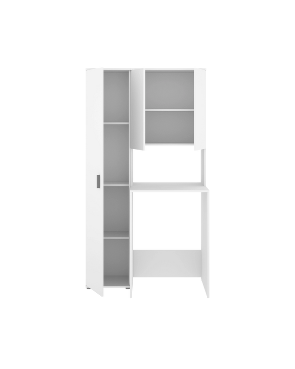 Armario para lavadora con modulo alto y columna auxiliar Fit