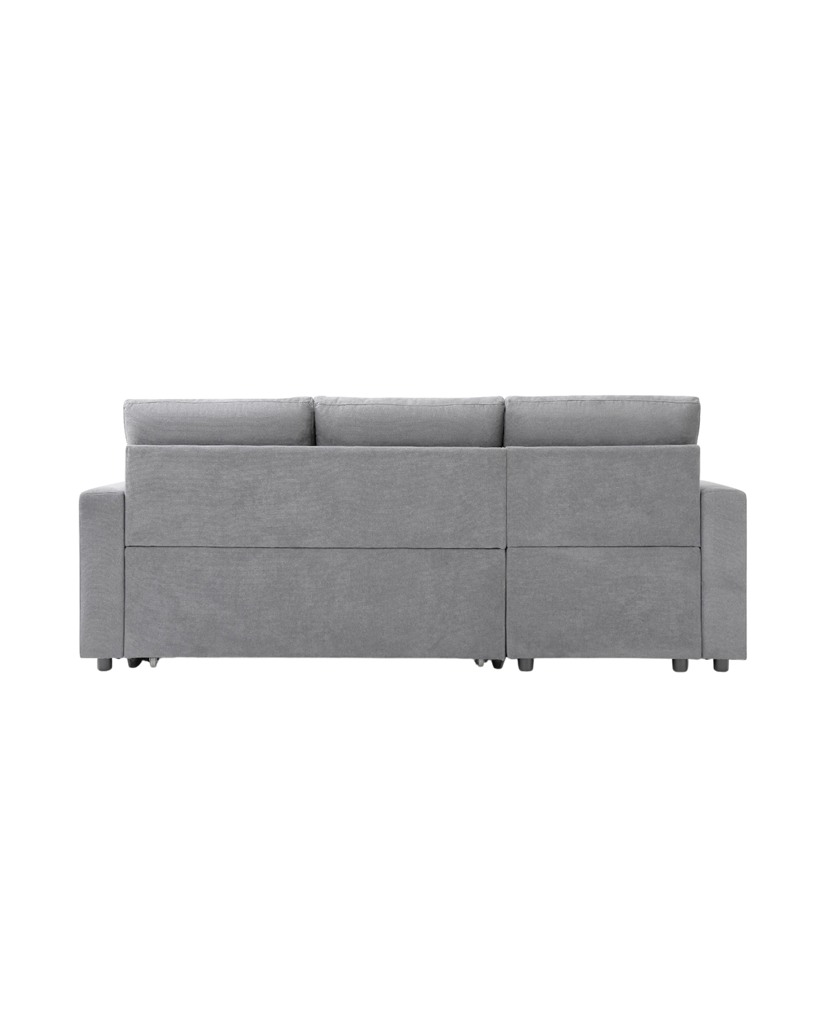 Sofá-cama com chaise longue reversível e arrumação Ivy