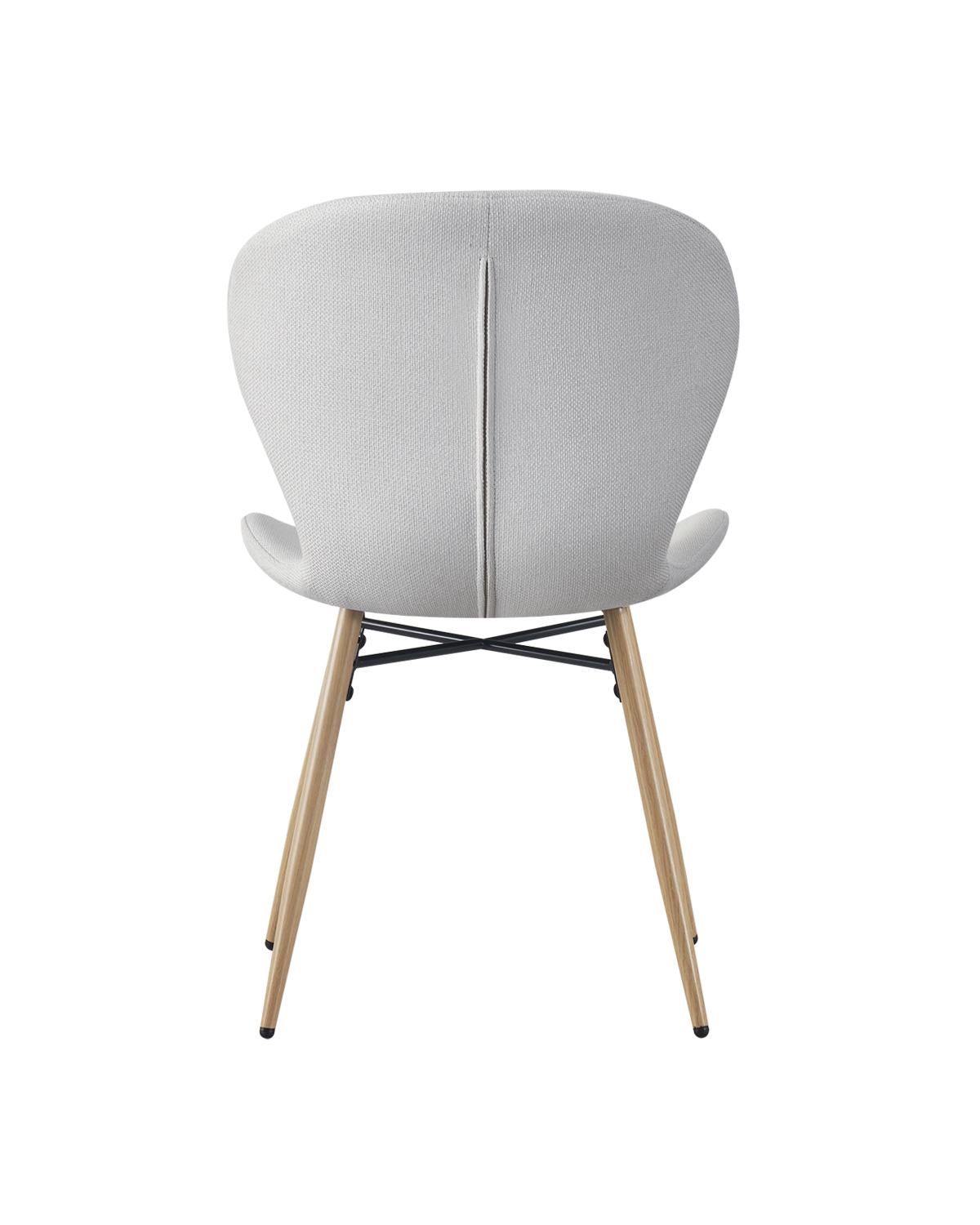 Conjunto de 4 cadeiras de sala de jantar estofadas Helene