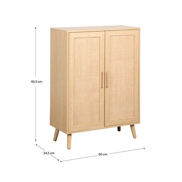 Vitrine de Rattan Clare