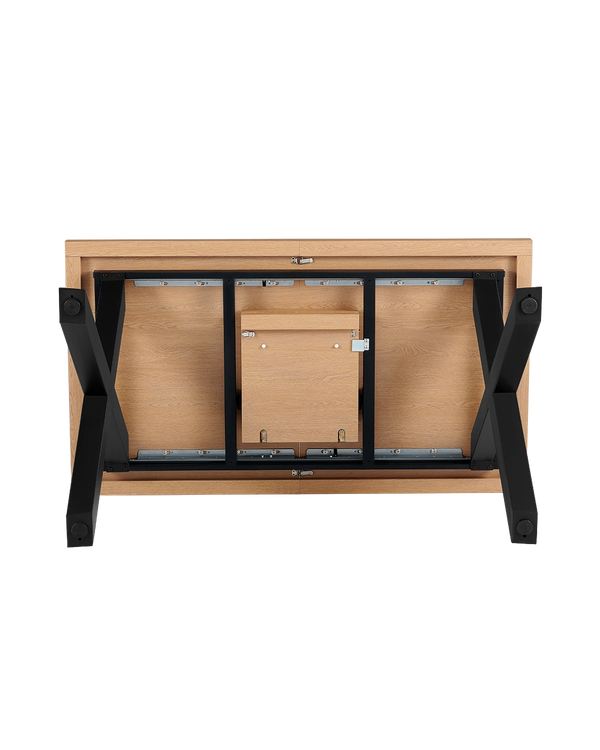 Mesa de jantar retangular extensível Earlene