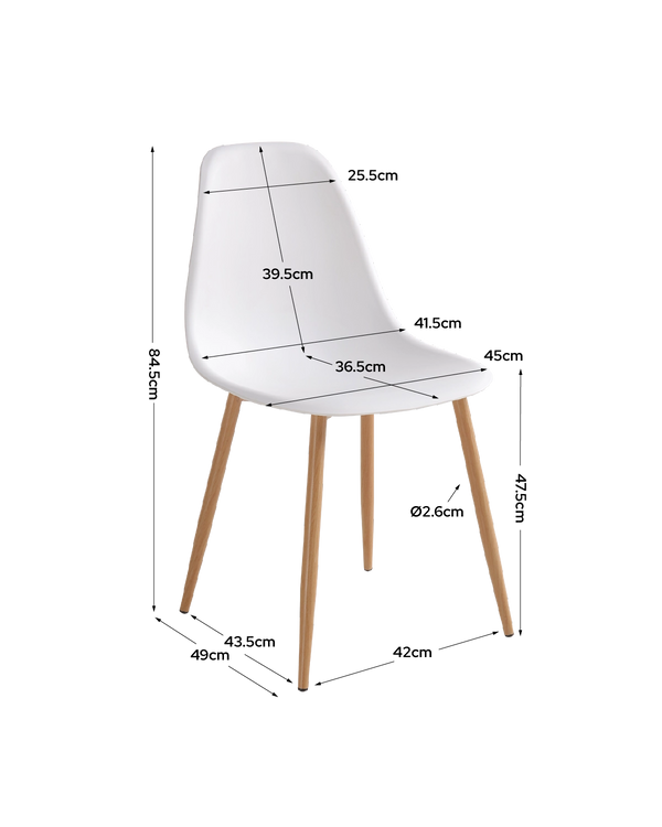 Pack de sala de jantar Boston de oito peças em oferta