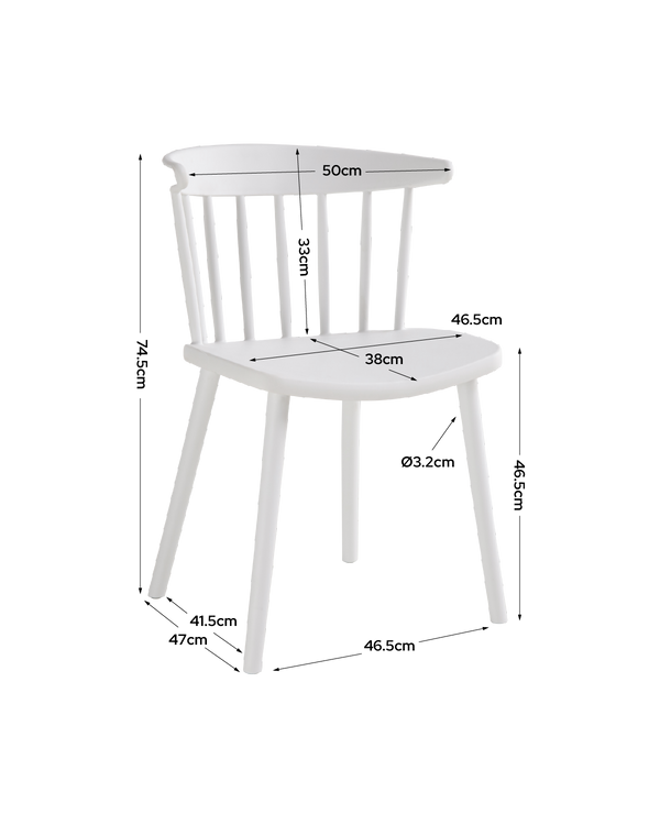 Pack de mesa Sami e cadeiras Connie com desconto