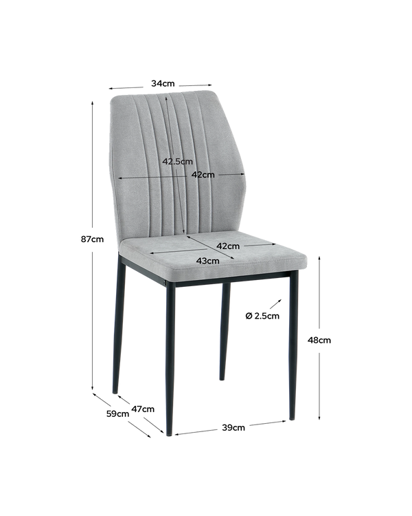 Pacote poupança de mesa extensível Earlene e cadeiras Manuela