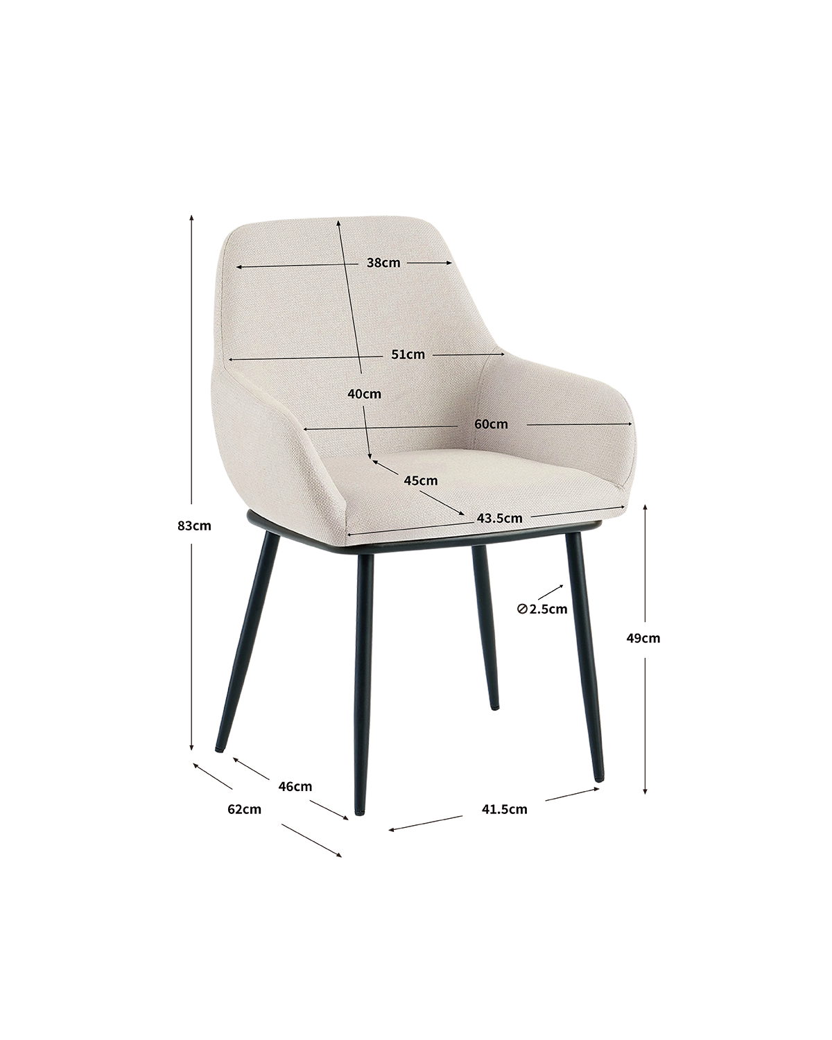 Conjunto de poupança de mesa Jacklyn e cadeiras Verna
