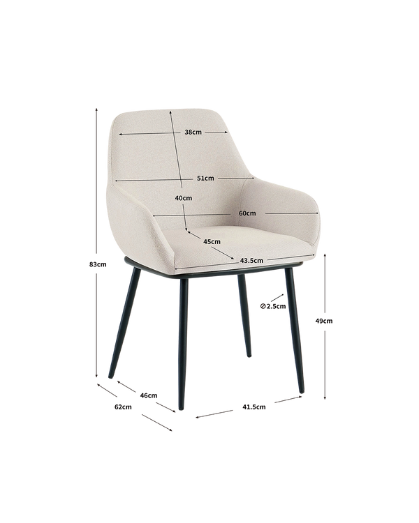 Conjunto de poupança de mesa Jacklyn e cadeiras Verna