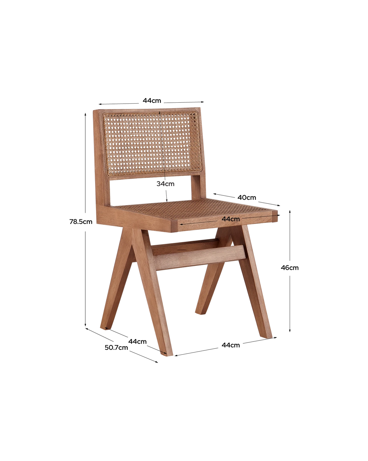 Pacote de poupança com mesa Gina e cadeiras Alana