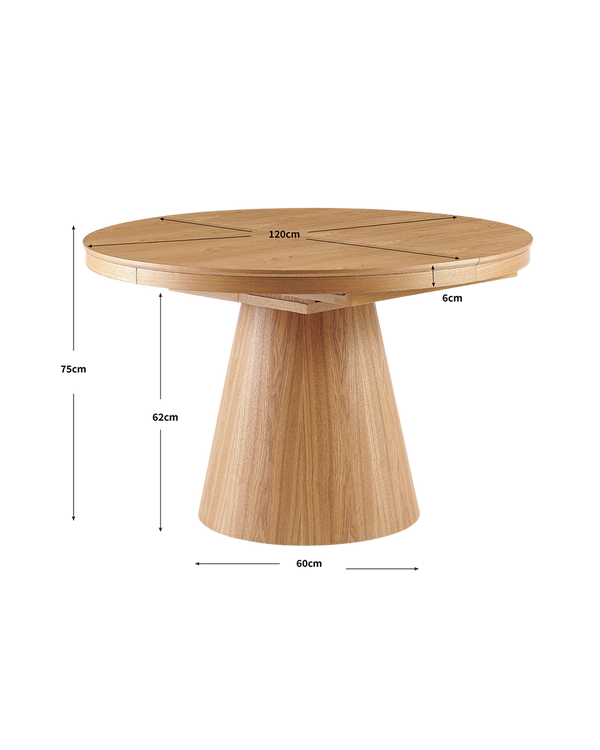 Pack de mesa extensível Cassie e cadeiras Hollie em poupança