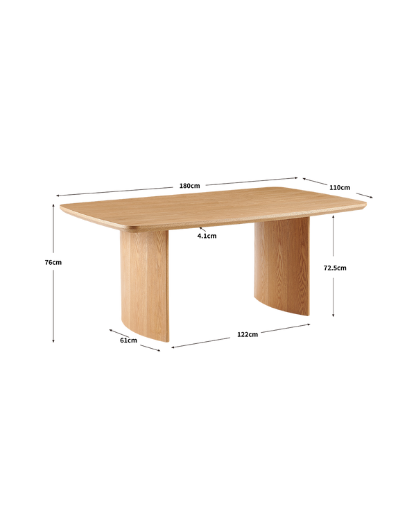 Pack poupança de mesa Erin e cadeiras Jackie