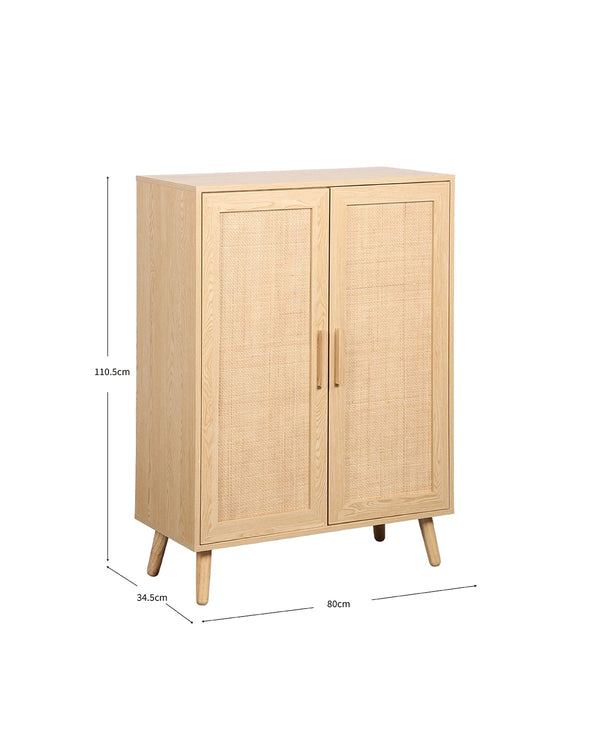 Vitrine de Rattan Clare