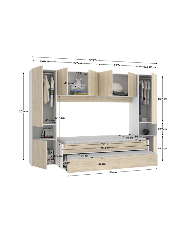 Quarto de ponte juvenil Kwai