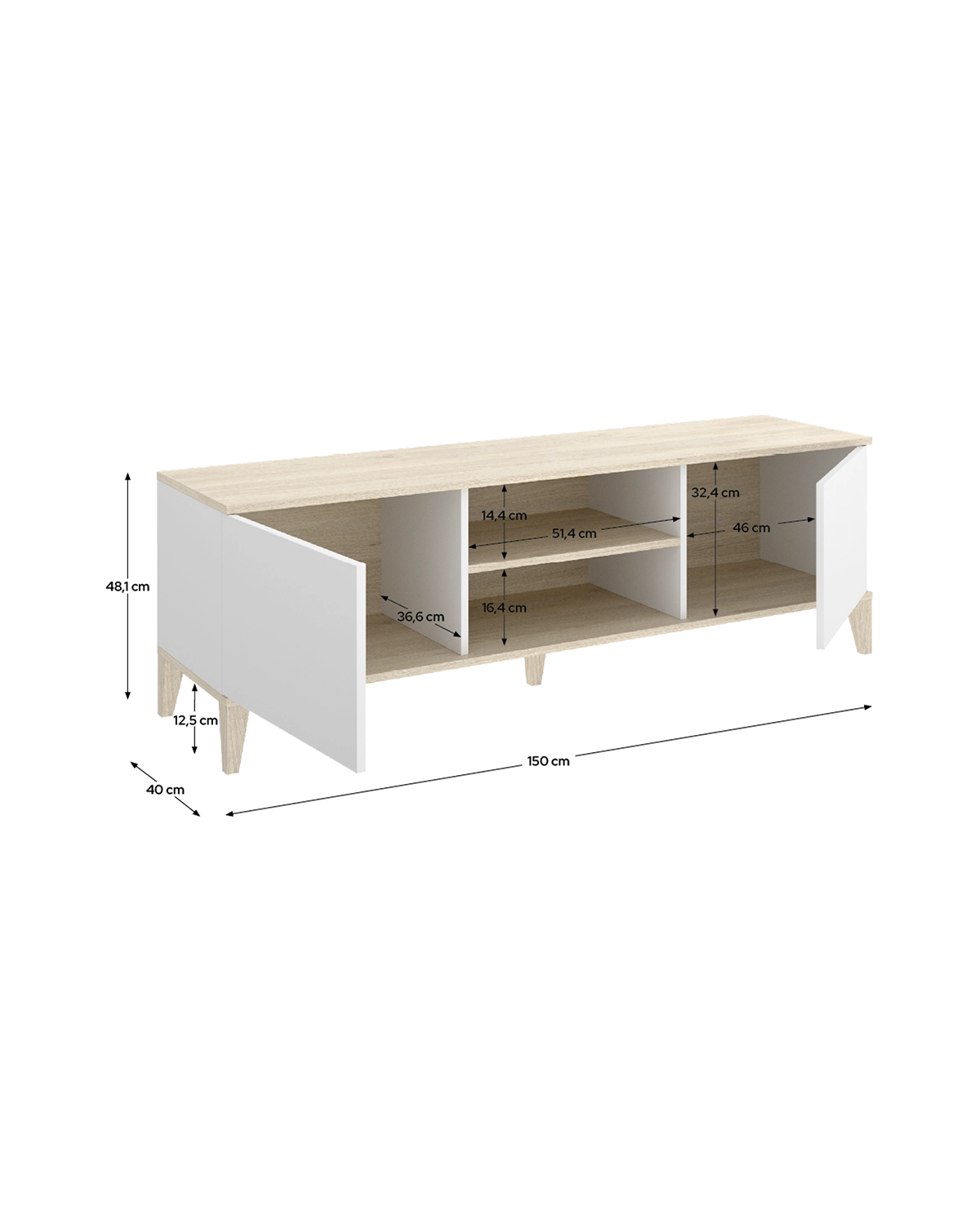 Pack de sala de jantar Boston de oito peças em oferta