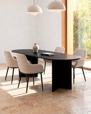 Conjunto de poupança de mesa Jacklyn e cadeiras Verna