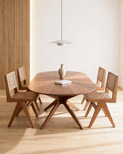 Pacote de poupança com mesa Gina e cadeiras Alana