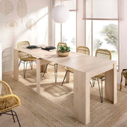Mesa de sala de jantar/consola extensível Kiona