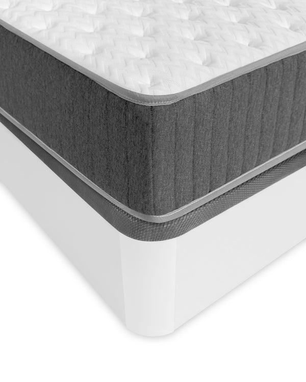 Pack poupança casal Canapé rebatível Round com Colchão viscoelástico e molas Aurea 150 x 190 cm